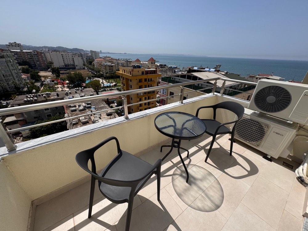 Balkon s výhledem na moře